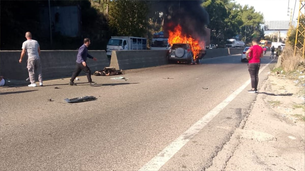 قتيلان بـ"استهداف نادر" على طريق جبل لبنان
