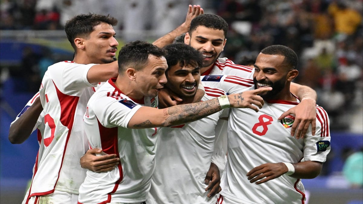 كأس آسيا.. الإمارات تهزم هونغ كونغ بثلاثية