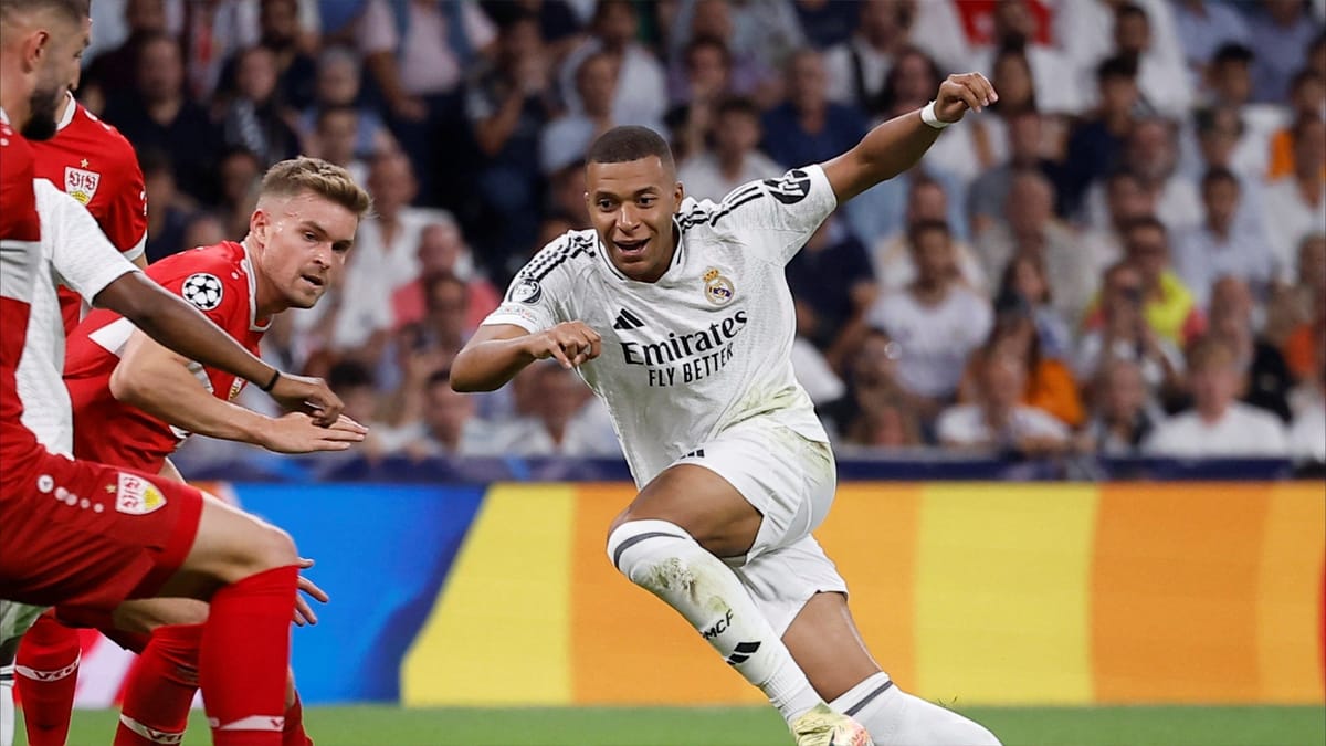 دوري الأبطال لا يكفي مبابي في مدريد