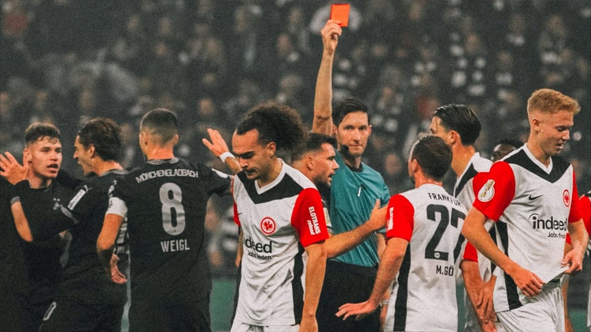 وجبة غداء عقوبة الطرد في كأس ألمانيا