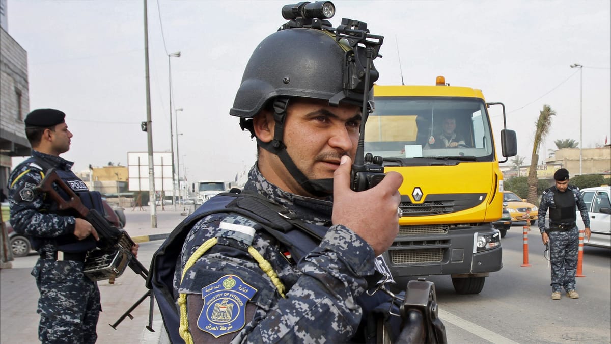 العراق.. حكم على رجلي أمن بعد فيديو "شجار الشارع"