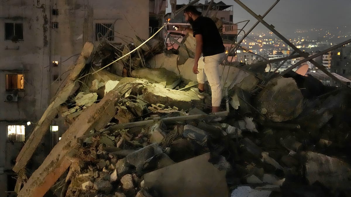 جرحى بغارات إسرائيلية على حناويه في جنوب لبنان
