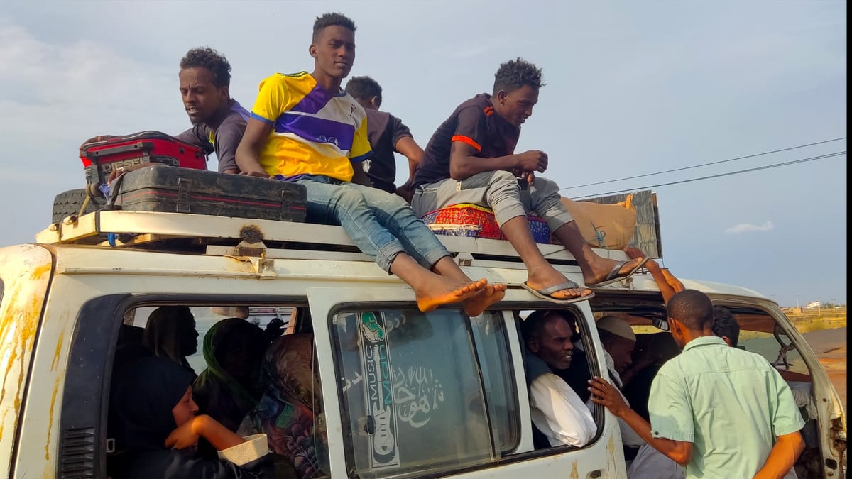 10 ملايين نازح في السودان