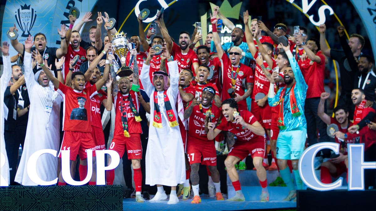 شباب الأهلي يصنع التاريخ في "السوبر الإماراتي"
