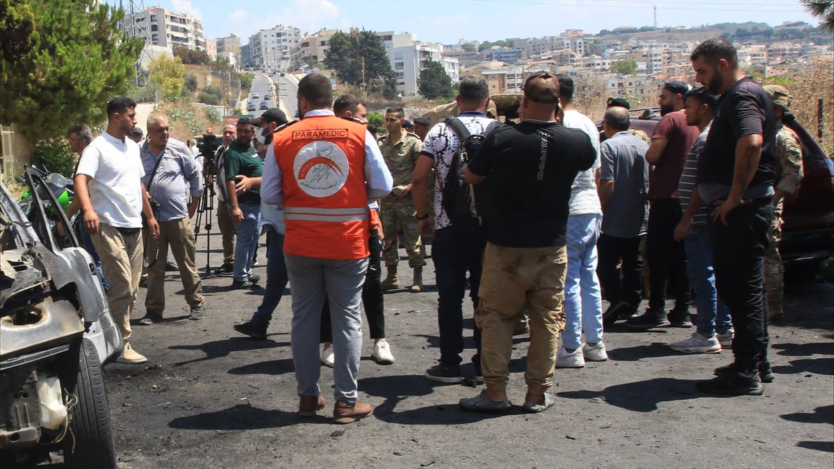 مسيرة إسرائيلية تقتل شخصا في استهداف سيارة بجنوب لبنان