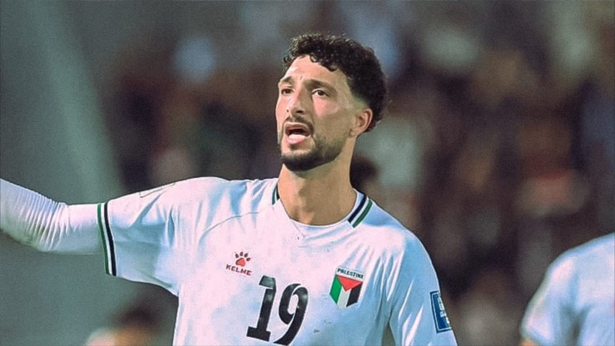 وسام أبوعلي.. بصمة فلسطينية تاريخية على طريق المونديال