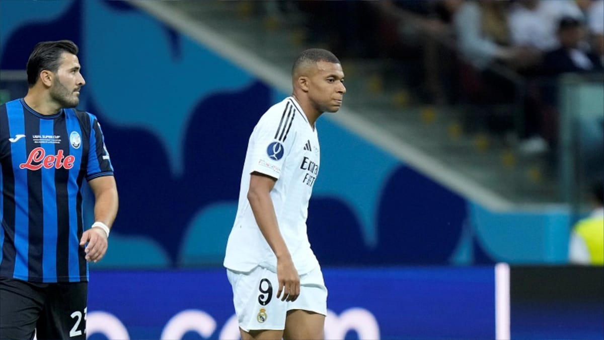 مبابي يسجل أول أهدافه مع ريال مدريد