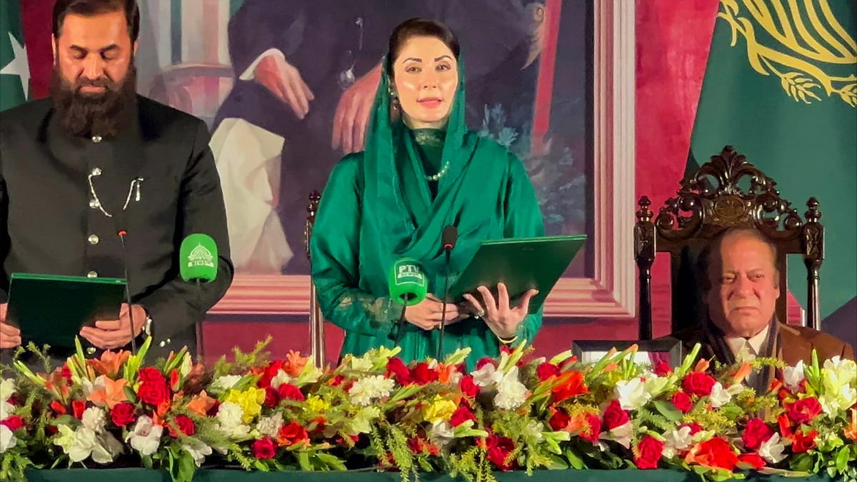 ابنة نواز شريف أول امرأة تحكم إقليما بباكستان