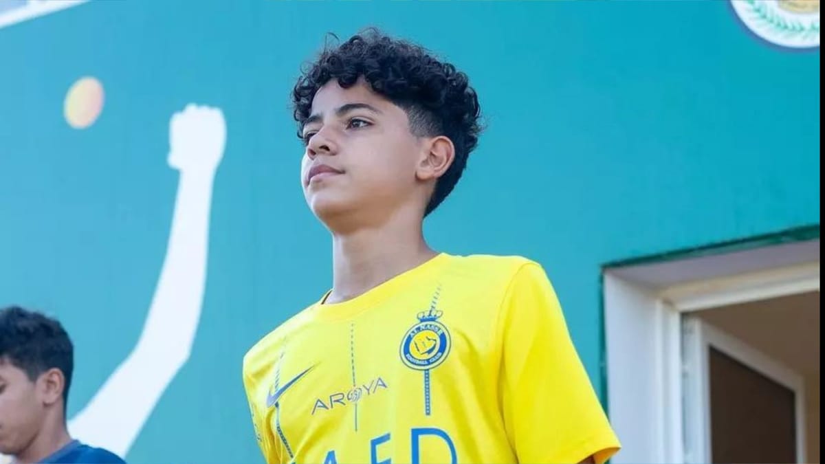 "عروسة" لابن رونالدو في يورو 2024