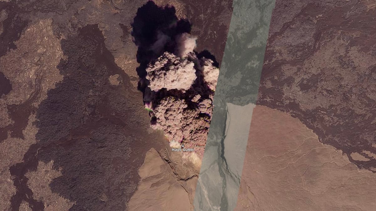 بركان في إثيوبيا يستيقظ بعد 10 آلاف عام