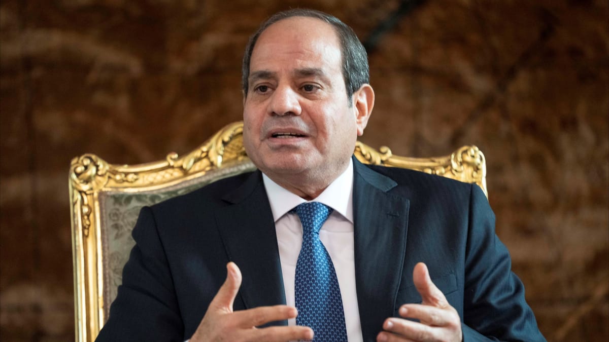 السيسي: معبر رفح مفتوح وإسرائيل تعرقل المساعدات
