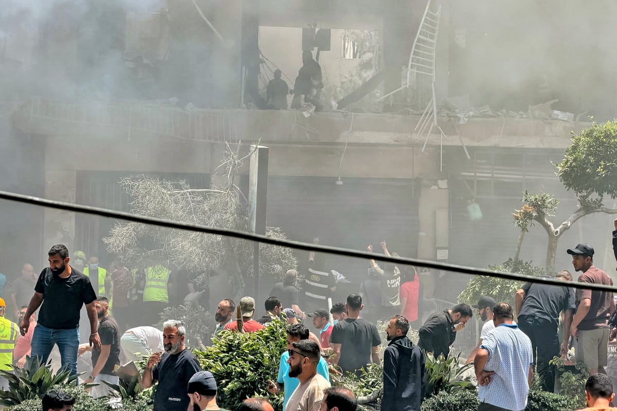 بعد مسيرات الشمال.. إسرائيل تقصف ضاحية بيروت