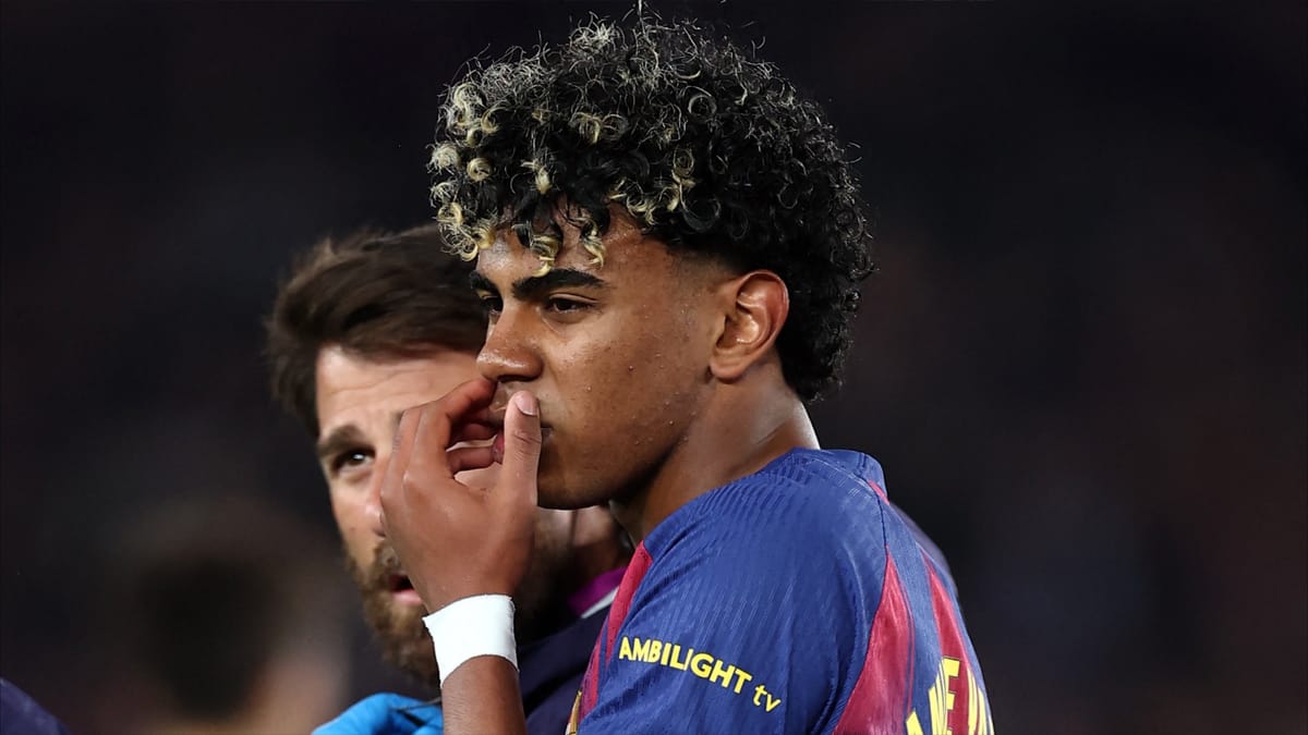 برشلونة يعلن انتهاء موسم لامين يامال