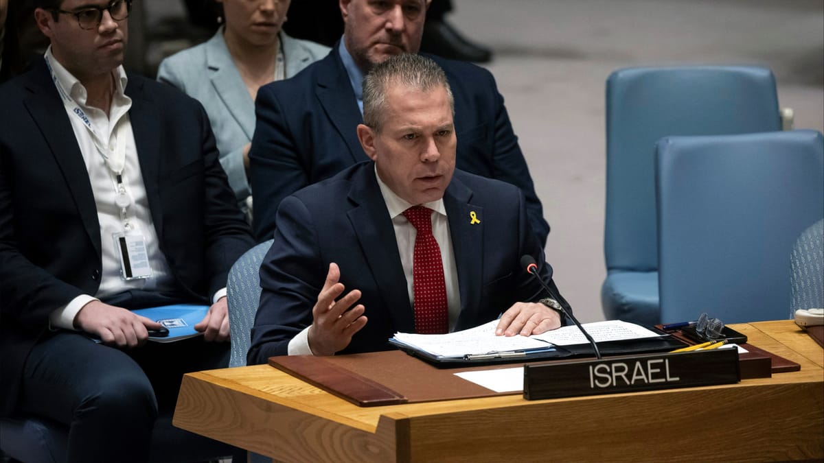 إسرائيل تهاجم "مؤيدي فلسطين" في الأمم المتحدة