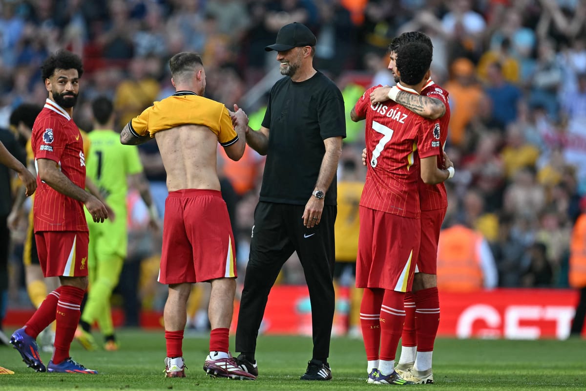 ليفربول يمنح كلوب وداعا لائقا في مباراته الأخيرة