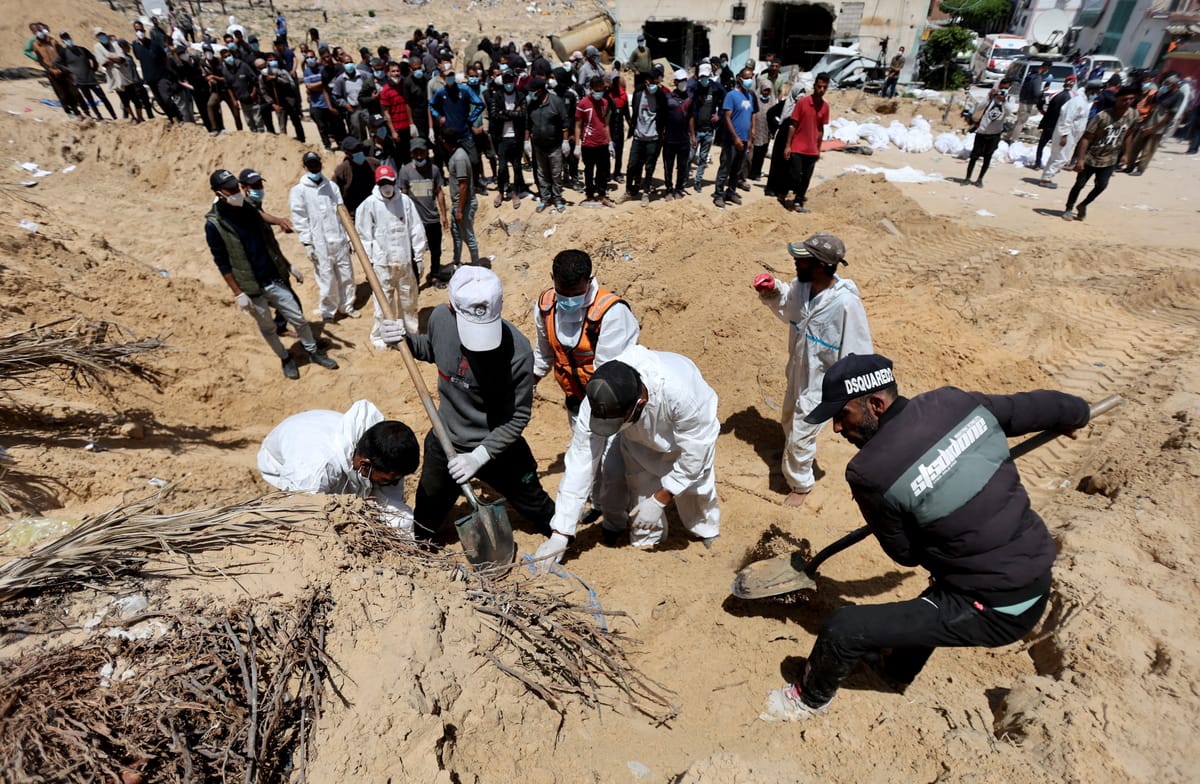 واشنطن تسأل إسرائيل عن المقابر الجماعية في غزة