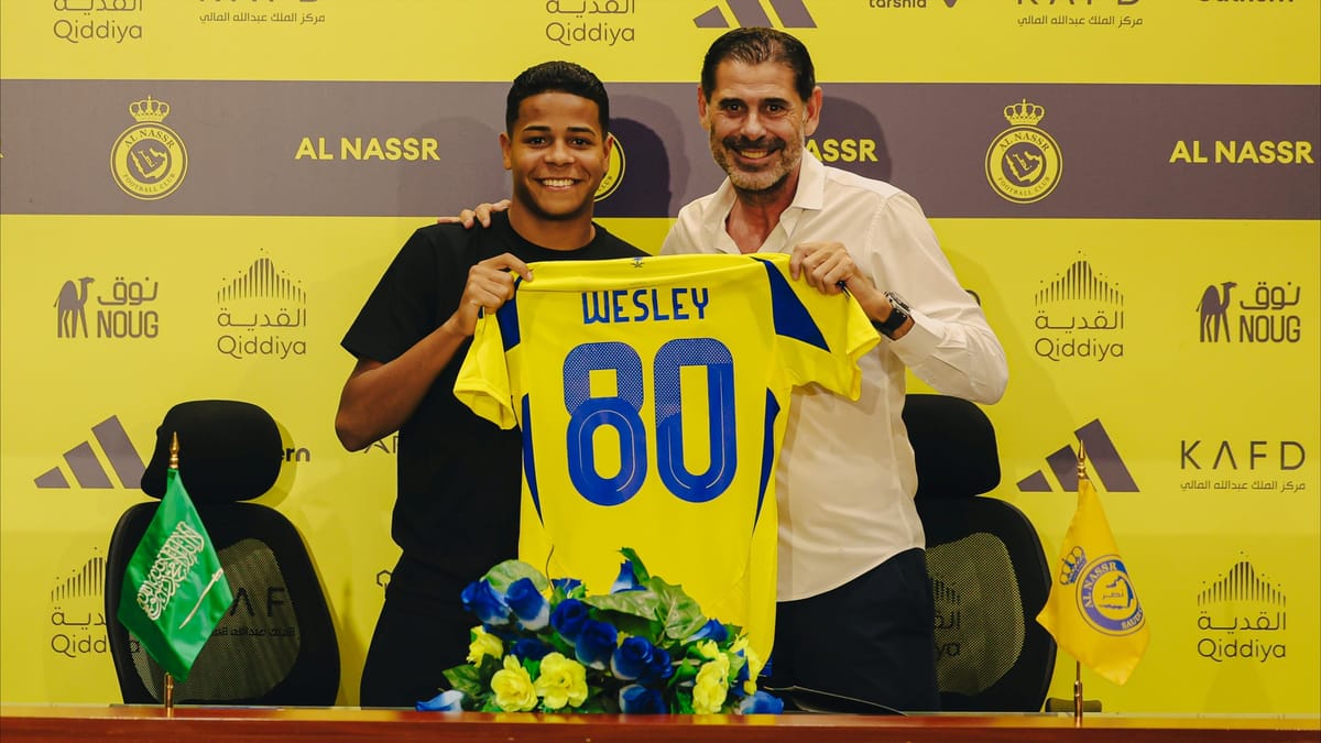 ويسلي غاسوفا.. موهبة جديدة في النصر السعودي