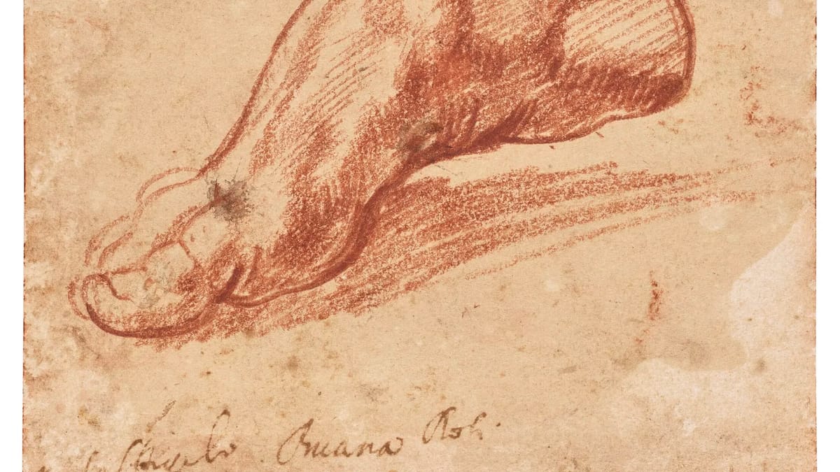 صراع الـ45 دقيقة.. "قدم" لمايكل أنجلو تُباع بـ20 ضعف ثمنها