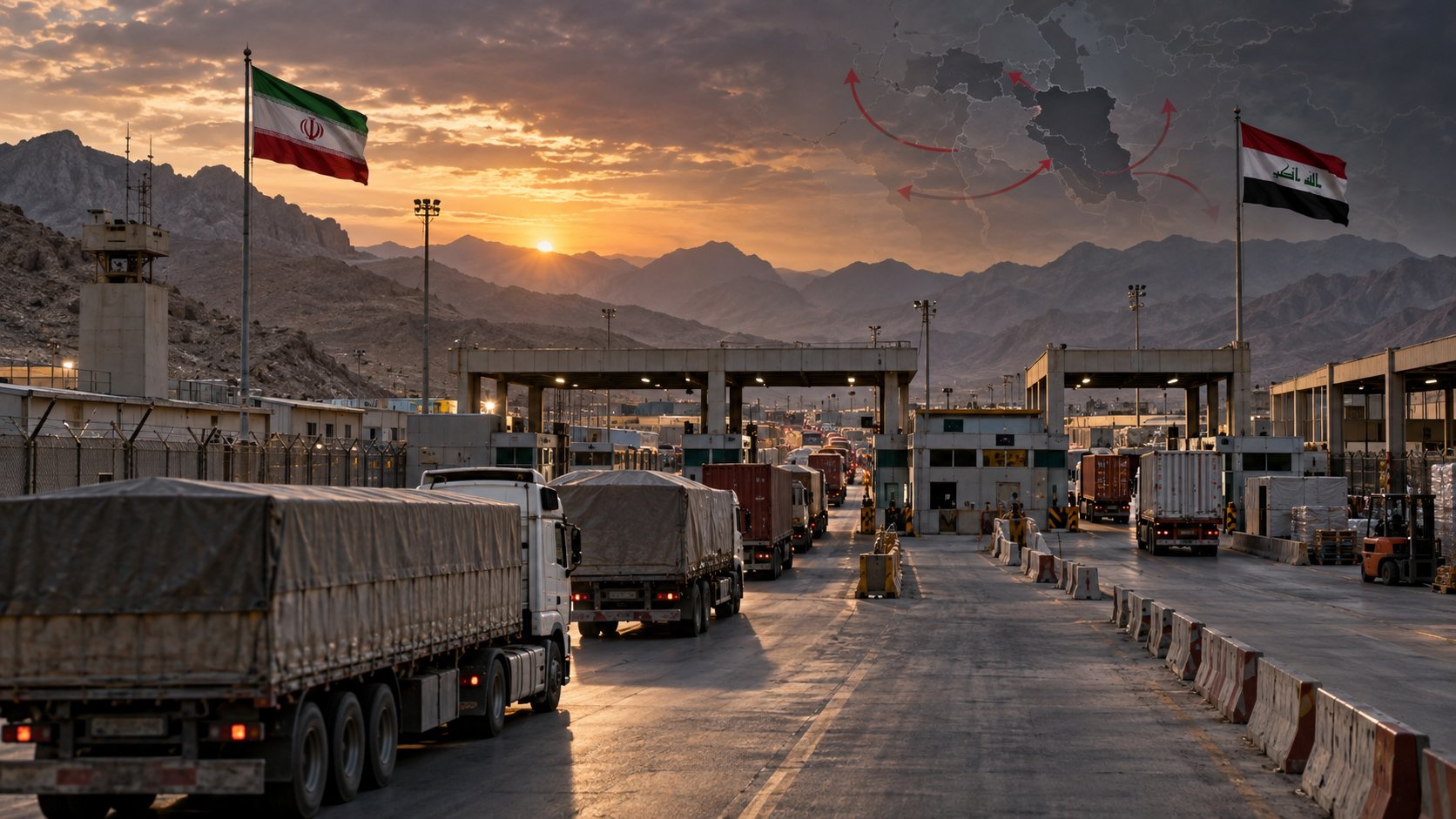 مهران تحت الاختبار.. هل تصبح متنفس إيران وسط العقوبات؟