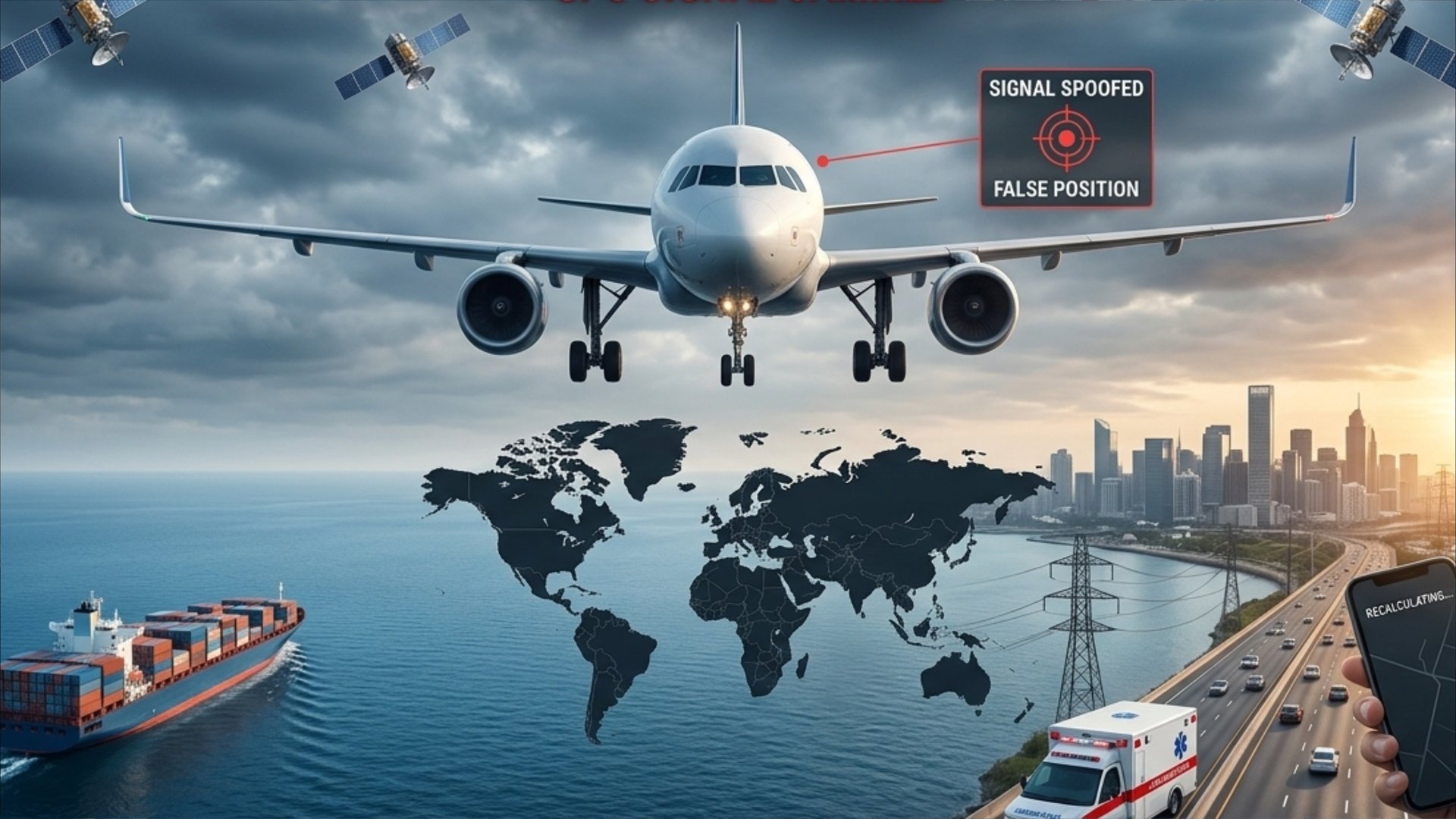 حرب خفية في السماء والبحر.. من يعبث بإشارات GPS؟