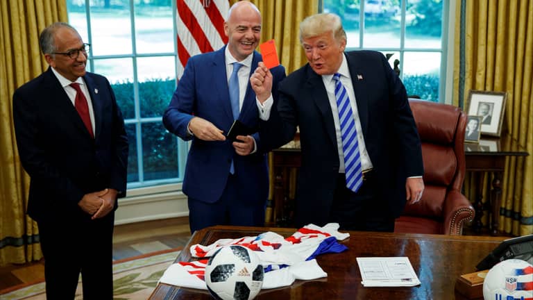 FIFA متفائل وIOC متشائم.. كيف تتأثر الرياضة بعودة ترامب؟