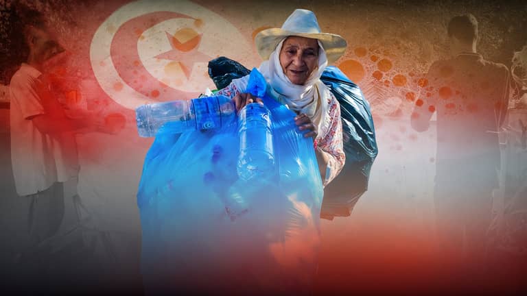 "البرباشة" في تونس.. البحث عن الحياة وسط القمامة