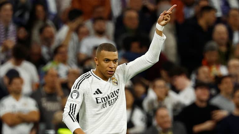 مبابي يرسم طريق ريال مدريد في دوري الأبطال