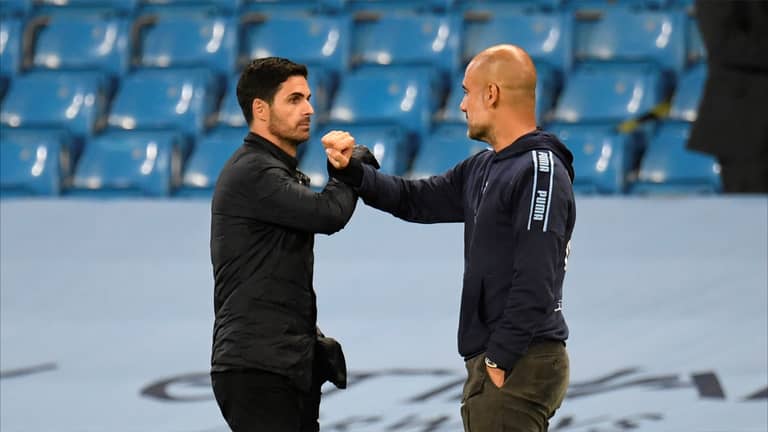 أرتيتا وغوارديولا.. تحالف إسباني أسقط ريال مدريد