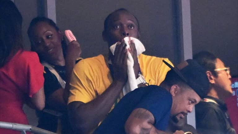 الشاب "غوت"يصدم بولت