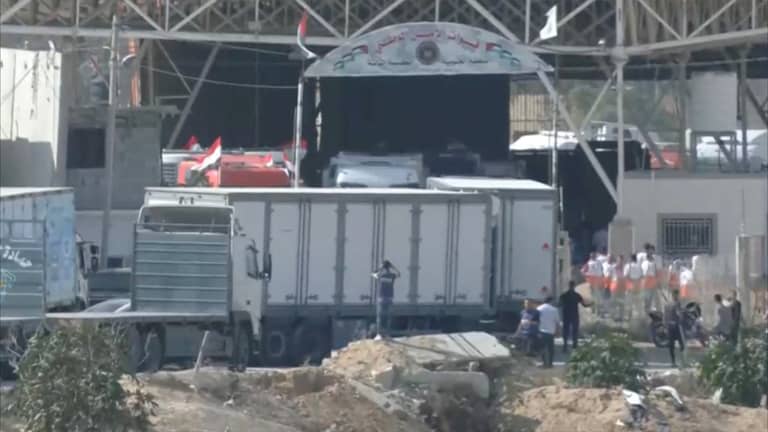 فتح معبر رفح أمام المساعدات الطبية لغزة