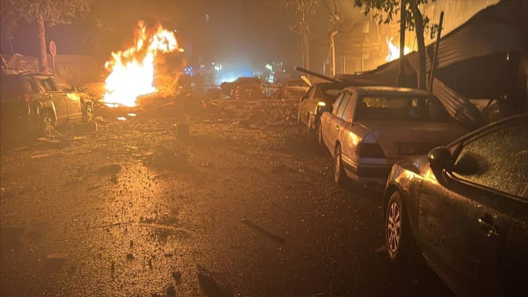 إذاعة الجيش الإسرائيلي: هدف غارة مار إلياس قيادي بحزب الله