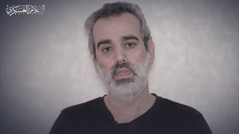 حماس تنشر فيديو لرهينتين