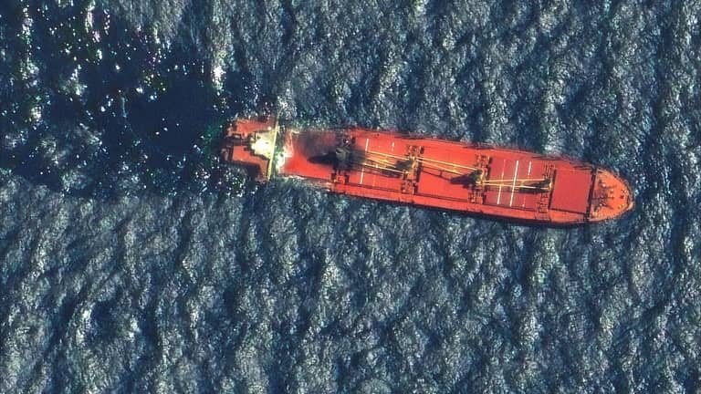 البحرية الأميركية تعلن غرق روبيمار في البحر الأحمر