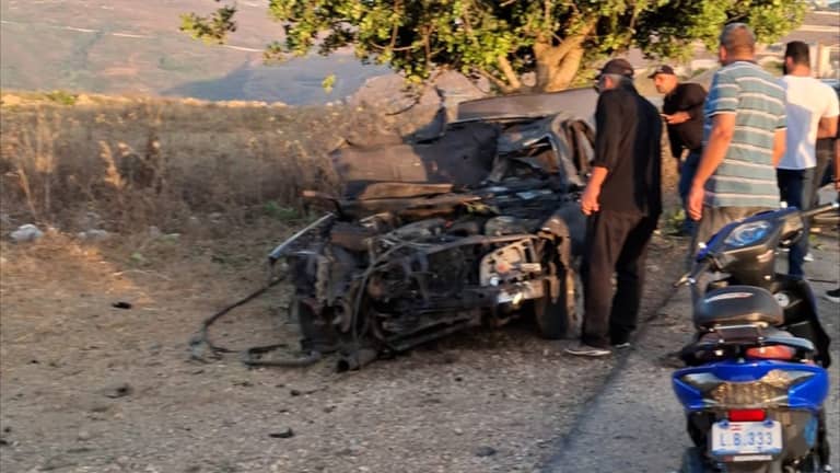 إسرائيل تستهدف سيارة في جنوب لبنان