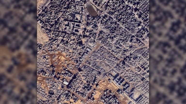 دمار غزة بعدسة "غوغل مابس"