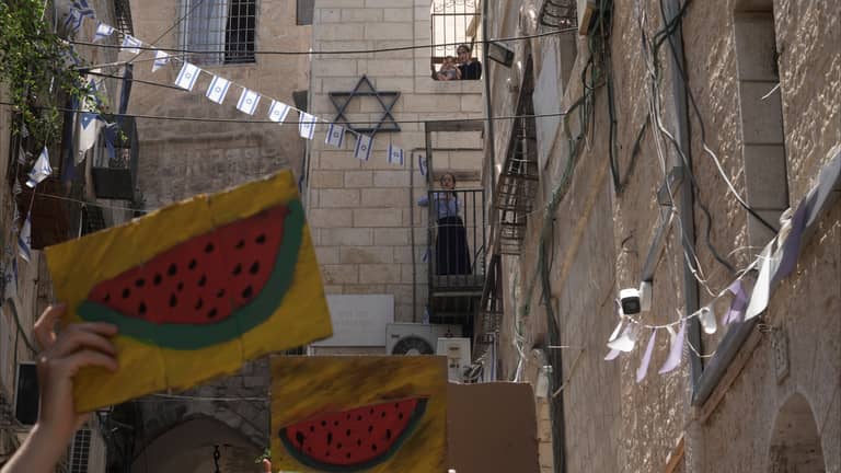 بطيخة "خالدة" في العلم الفلسطيني