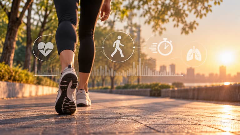 سرعة المشي تكشف أسرار الصحة.. خطوات سريعة تطيل العمر؟