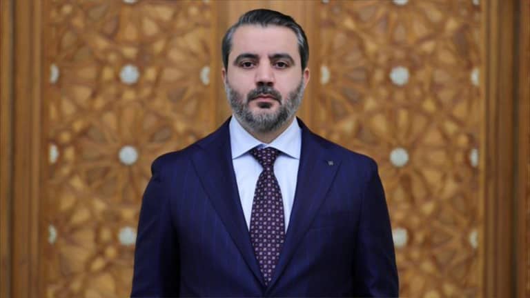 أسعد الشيباني وزيرا لخارجية سوريا
