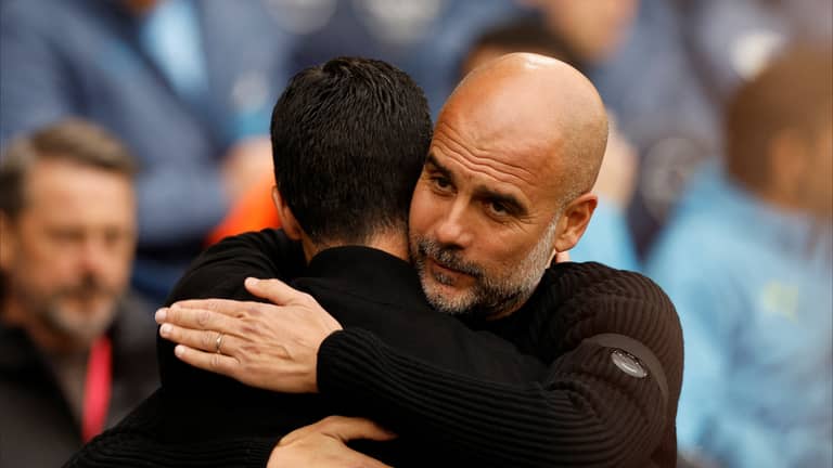 رسالة عاطفية من أرتيتا لغوارديولا