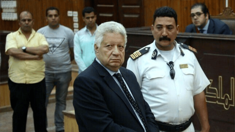 رئيس الأهلي يسجن مرتضى منصور