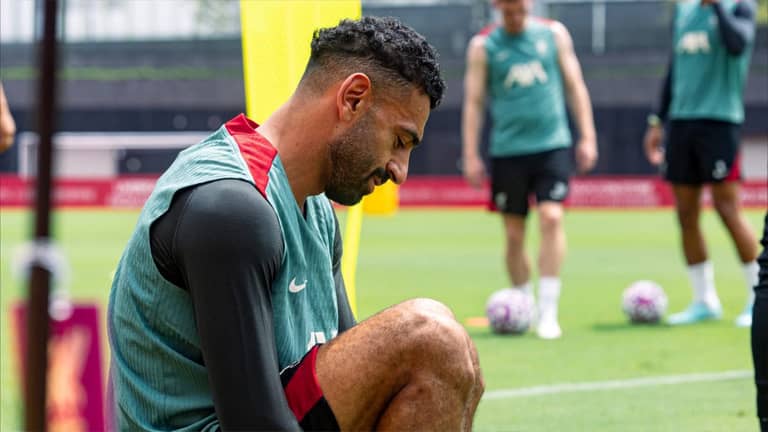 صلاح الصفري في ليفربول