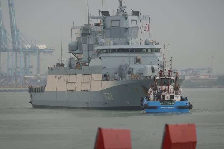 ألمانيا: سفينة حربية أسقطت طائرة مسيرة قبالة لبنان