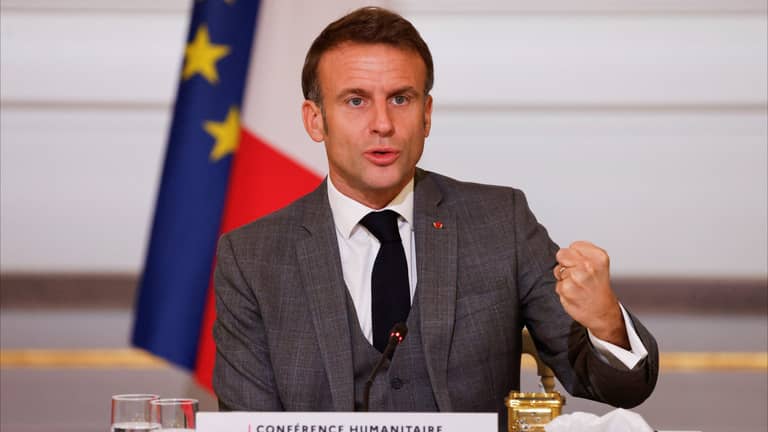 ماكرون: حماية المدنيين في غزة أمر غير قابل للتفاوض