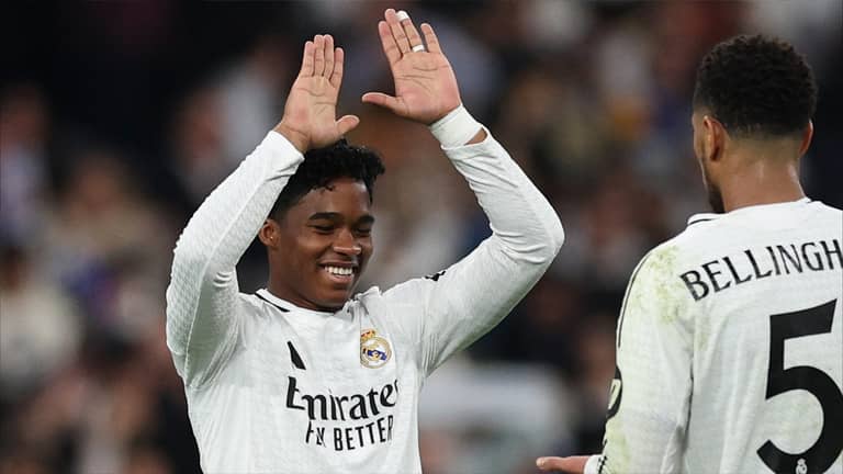 أنشيلوتي ينحني لـ"المذهل" إندريك في ريال مدريد