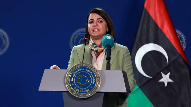 وقف وزيرة الخارجية الليبية عن العمل بعد لقائها نظيرها الإسرائيلي