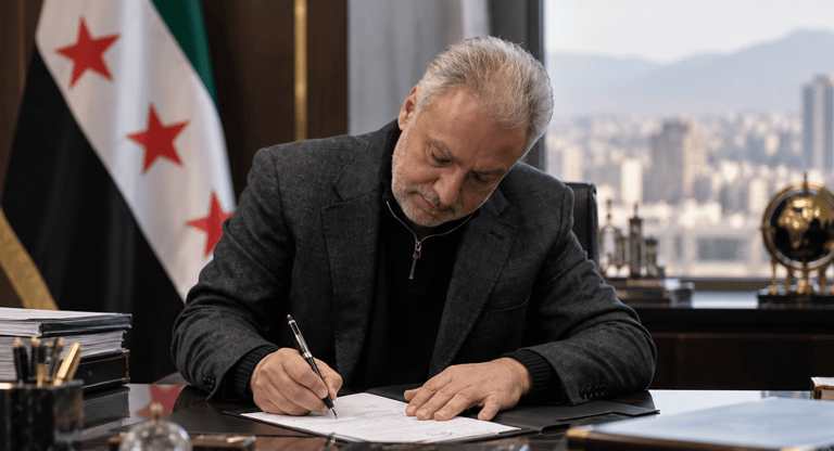 الشرع يحسم من نيويورك "جدل حمشو"