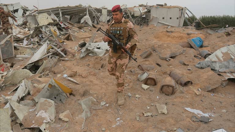 "الحشد الشعبي" يعترف بـ"هجوم" على قاعدة بالعراق