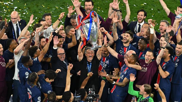 البطل الـ24.. سان جيرمان ملك أوروبا الجديد