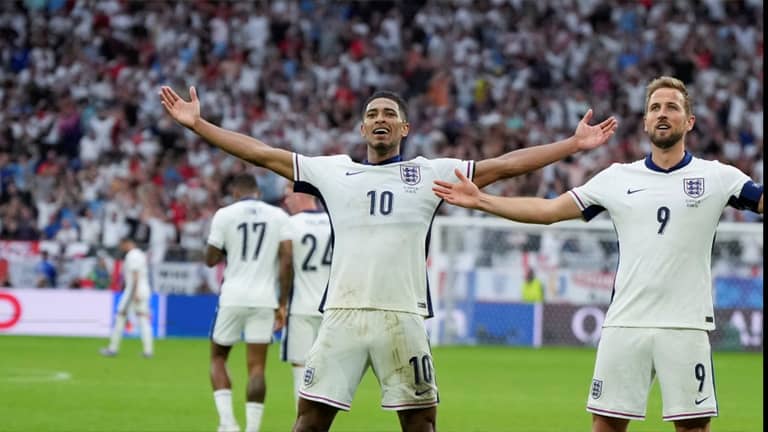 إنكلترا تعبث بالتاريخ في ليلة قياسية باليورو