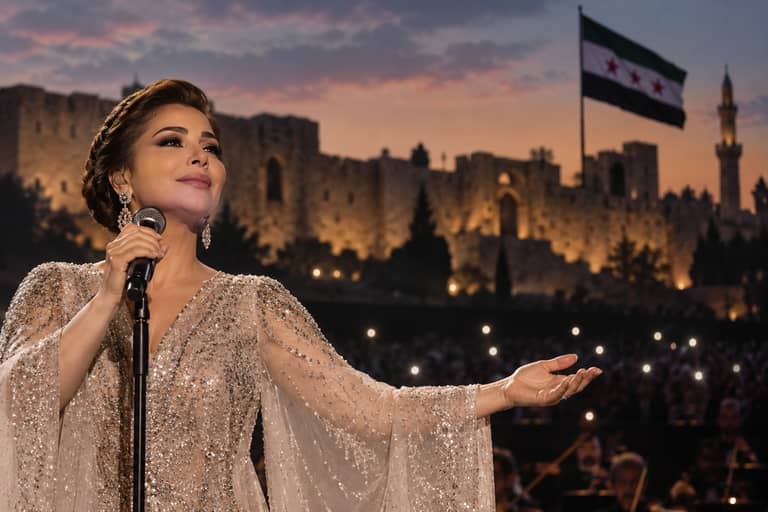 أين اختفى حفل أصالة الثاني في دمشق؟